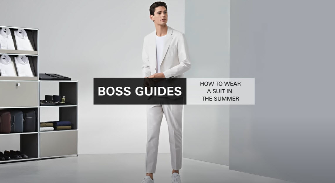 How to wear a suit in the summer | BOSS