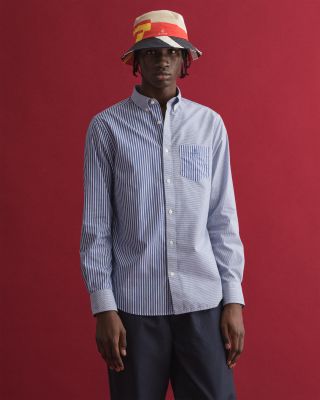 Πουκάμισο GANT Regular Fit College Blue