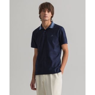 ΜΠΛΟΥΖΑ GANT POLO classic blue