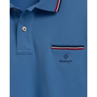 POLO piqué μπλούζα με κοντό μανίκι PACIFIC BLUE