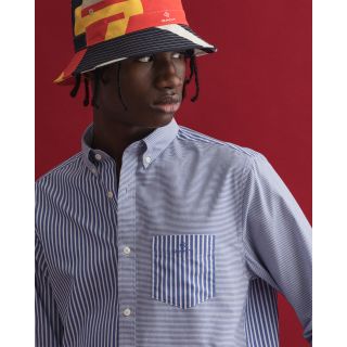 Πουκάμισο GANT Regular Fit College Blue