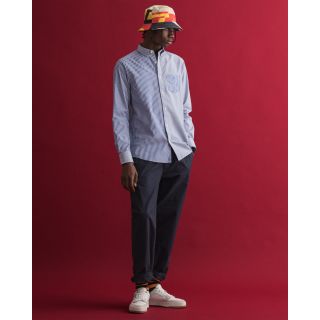 Πουκάμισο GANT Regular Fit College Blue