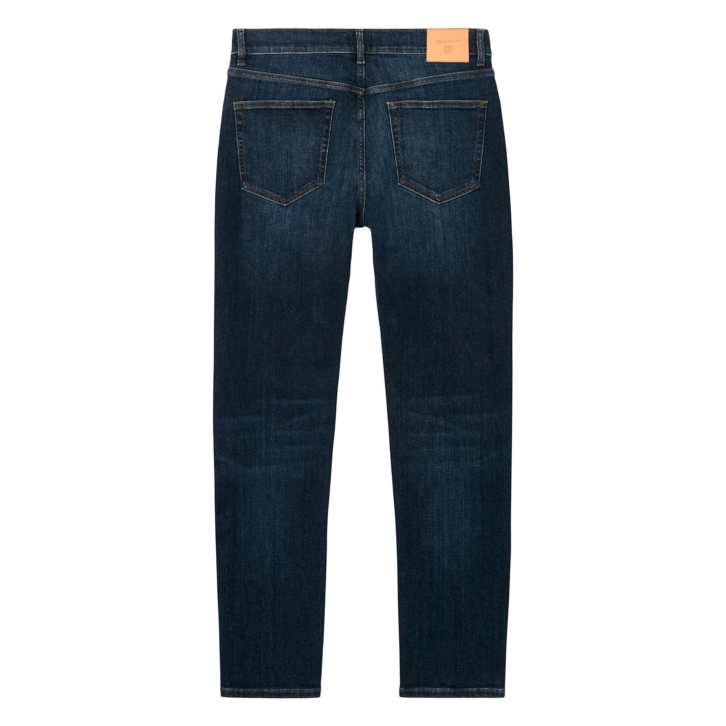 GANT ανδρικό παντελόνι τζιν slim straight (34L) Σκούρο Μπλε